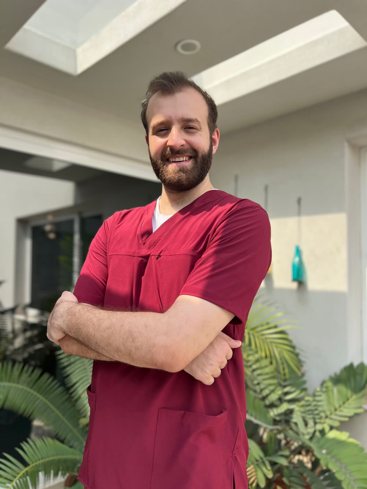 Male Performance V Neck