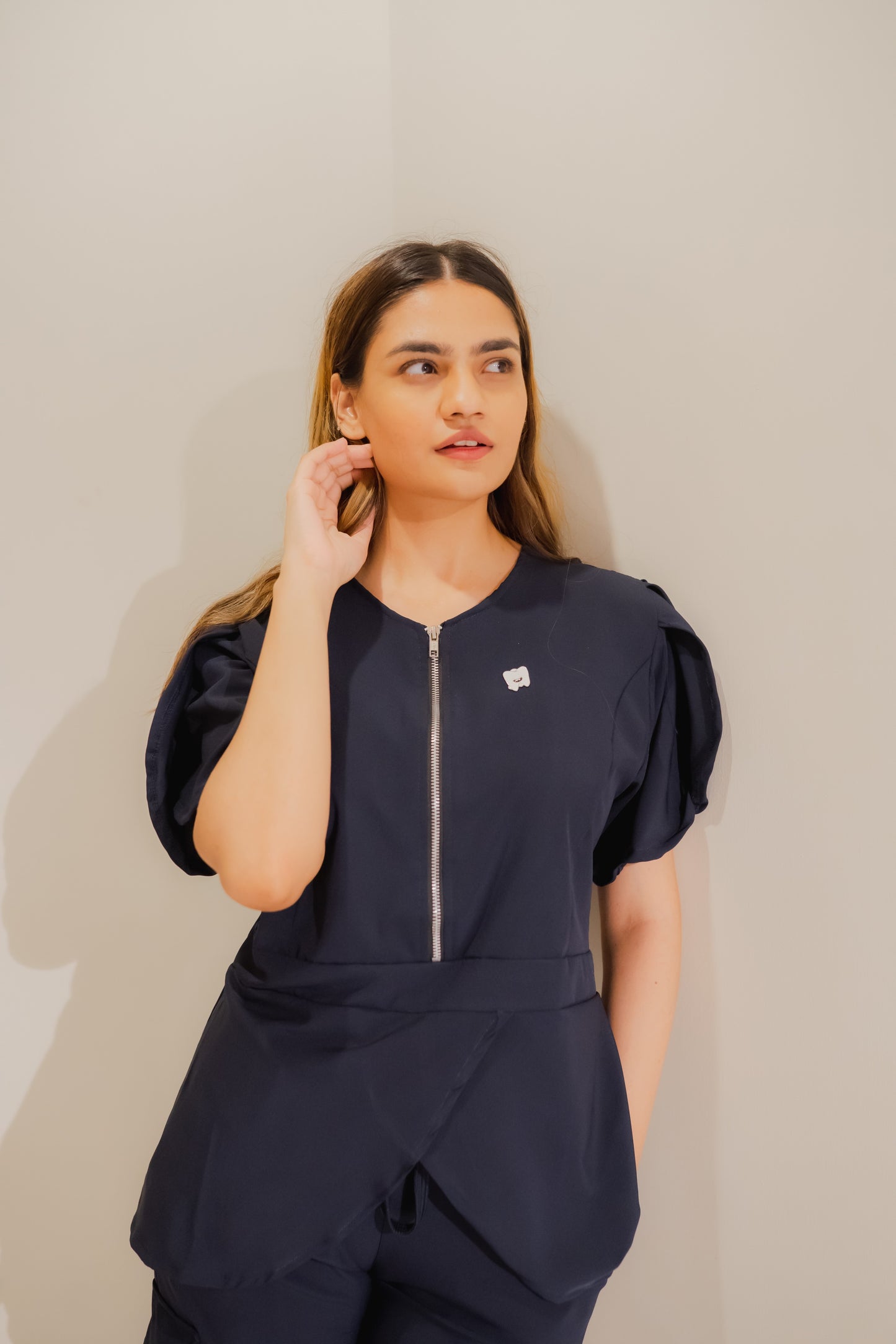 Tulip Zipper Scrubs